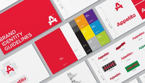 Appetito 为埃及每日新鲜烘焙移动应用塑造的品牌形象设计